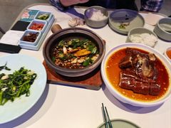 秋葵山药啫啫煲-南拳十三姨·潮汕砂锅粥·粤菜(西单大悦城店)