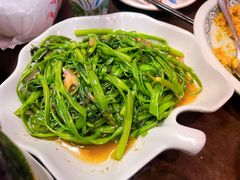 马拉盏炒通菜-大头虾越式风味餐厅(光明广场店)