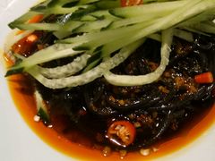 涼拌蕨根粉-猪啊牛呀羊啊铜盘烤肉(正大广场店)