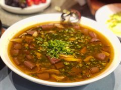 青椒毛血旺-南堂館川菜文化餐厅(天府店)