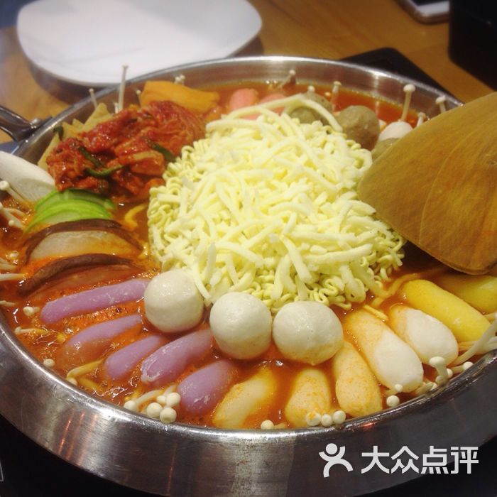 真熙家韩式年糕火锅(万达广场白云店)招牌芝士年糕火锅图片 - 第1389