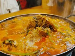 土豆排骨火锅-喇喇排骨火锅·传统韩式脊骨汤(望京西园总店)