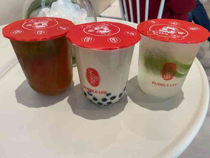 bubble lee 李圆圆-"点了一杯no1的珍珠鲜奶,冰和糖是固定的.