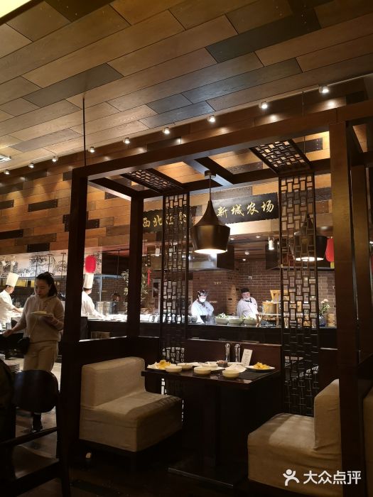 常州新城希尔顿酒店·OPEN全日餐厅大堂图片