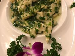 荠菜炒冬笋-新聚丰菜馆(太监弄店)