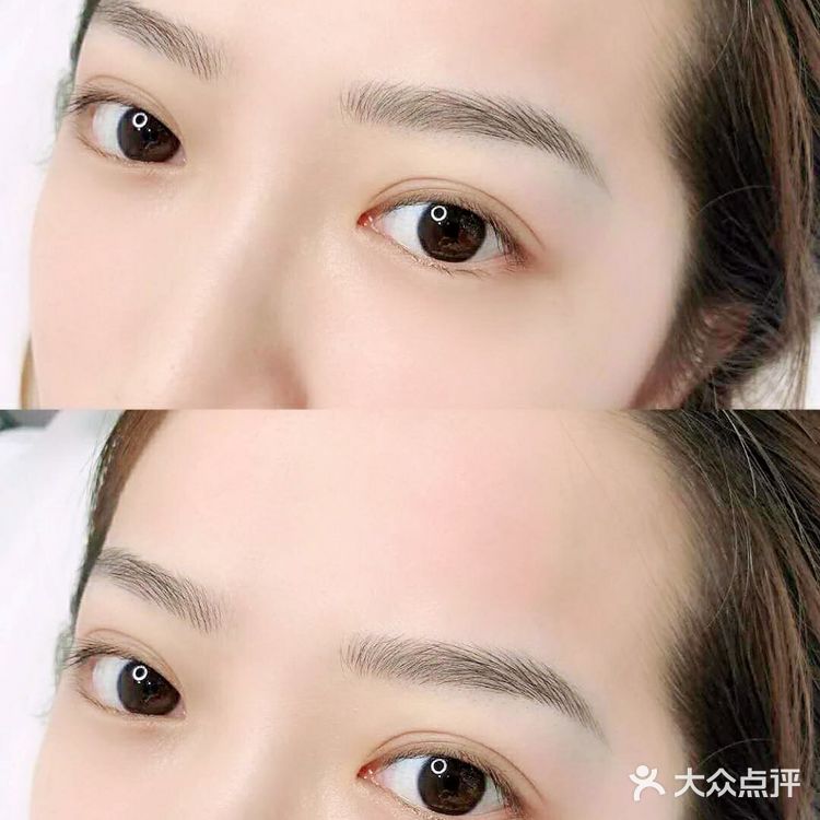 第一次纹眉记录，纹眉大法好啊～