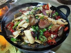 腊肉干豇豆-张关合渣(航空大道店)