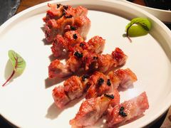 鱼子黑猪肉叉烧-肴约·花园式餐厅(湖里店)