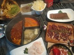 -热火朝天鲜切牛肉火锅(南强街巷店)