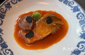 Blue Vein Cheese Abalone Braised Stinky Carp