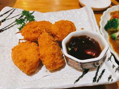 吉列黄金酥香蟹钳-桃太郎创作料理(大坪店)
