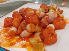 宫爆鳕鱼粒-正阳春烤鸭店(杨楼店)
