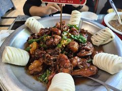 潍县生炒鸡-煎饼卷大葱·非遗传承·潍坊菜(十笏园店)