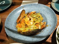 海鲜自制菠菜宽面-G+KITCHEN(龙湖狮山天街店)