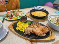 嫩烤多汁双味鸡排-卢家妈妈·西餐厨房(卜蜂中心店)