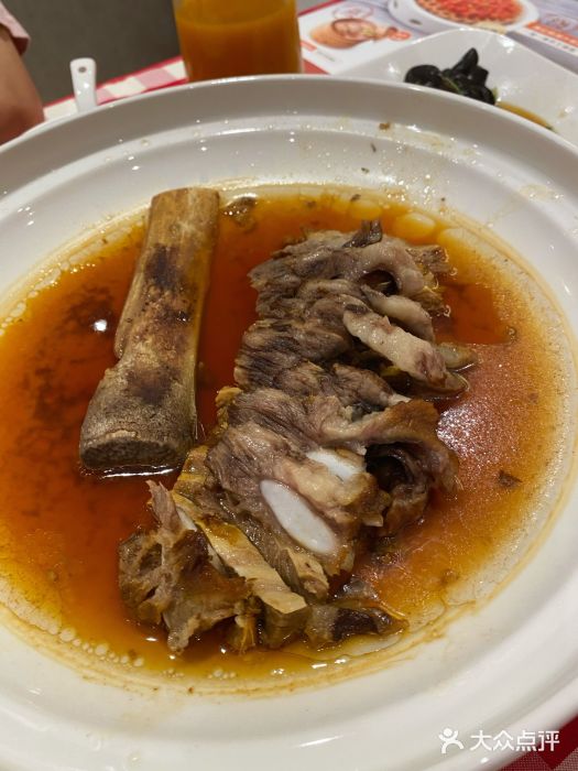 西贝莜面村(龙之梦长宁店)蒙古牛大骨图片