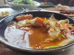 -蚝堡·生蚝海鲜烧烤物种起源•海肠捞饭(刘公岛店)