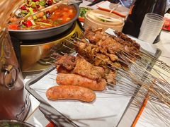 -宝记烧烤·碳锅羊肉·羊蝎子火锅·夜食社(文体路创始店)
