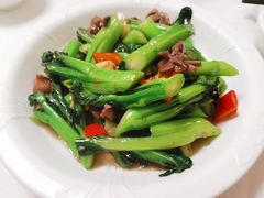 菜心炒鸡杂-惠爱餐厅