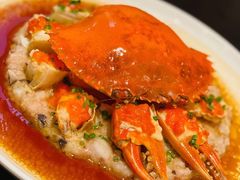 和乐蟹蒸手剁肉饼-广州文华东方酒店·江-由辉师傅主理