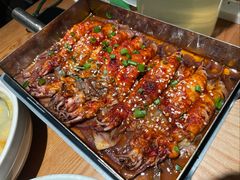 戳子烤带籽笔管-吕氏疙瘩汤·新鲁菜(济南万象城店)