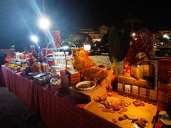 店内布置-亚龙湾希尔顿自助餐厅·海鲜·烧烤·沙滩BBQ·现场乐队