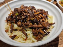 茄子汆面-平娃三宝烧烤·面食(南小街店)