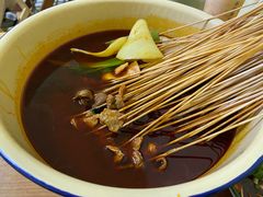 -拈签一笑黄牛肉辣卤串串