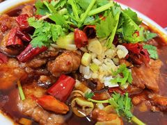 水煮牛肉-北大地皖峰饭馆