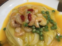 -东来菜馆•手抓海鲜家常菜•海鲜锅贴(鸽子窝店)