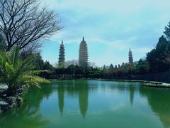 -三塔倒影公园