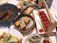 鲜虾红米脆皮肠粉-安蒂娅.悦景轩中餐厅(西乡店)