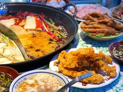 酒糟豆腐花-鸿姐老火锅(疁城新天地店)
