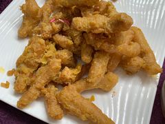 咸蛋黄焗茶树菇-万柳阁小馆·花园餐厅(龙潭湖店)