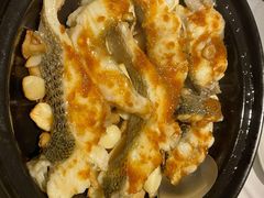 姜豉汁焗开刀海鲈-炳胜品味(海印总店)