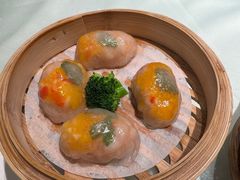 黄椒酱鲜虾钓鱿水晶饺-银灯食府(丽丰国际中心店)