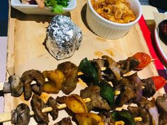 烤牛肉串拼盘套餐-遇见西木美式餐厅(体育路店)