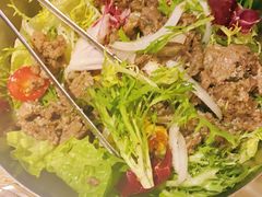 牛外脊沙拉-机器人火炉披萨