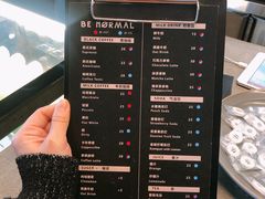 菜单-BE NORMAL CAFE(霞溪路店)