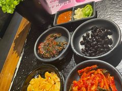 餐前小菜-九田家黑牛烤肉料理(珠江摩尔店)