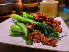 菜心炒鸽杂-大鸽饭(岗顶店)