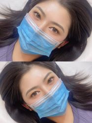 点击看大图 -杨益美学·野生眉半永久纹眉发际线
