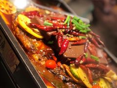 -探鱼·鲜青椒爽麻烤鱼(苏宁广场店)