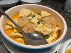 虾膏石锅豆腐-前海沿·海鲜水饺青岛菜(乐客城店)