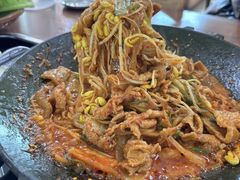 -城山辣炒黑猪肉