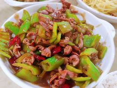 尖椒鸡胗-满口香饭店