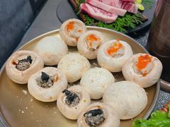 -草家酱蟹炭火烤肉店(珲春南路二店)