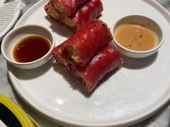 红米脆皮鲜虾肠-蝴蝶里·粤菜·点心(滨江龙湖店)
