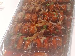 铁板墨鱼花茄子-乾隆美食·本帮菜(黄河路店)