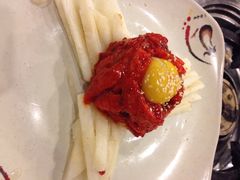 生拌牛肉-郑阿姨的家·이모네·韩料&烤肉(武川路店)